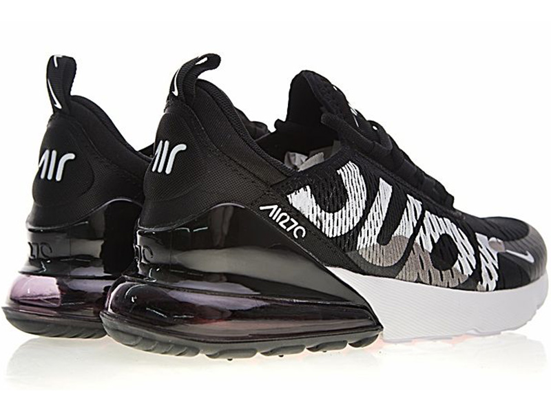  Nike Air Max 270 x Supreme Black/White