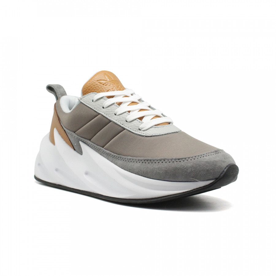 Adidas Sharks Grey, серые, нейлон, кожа, мужские, женские