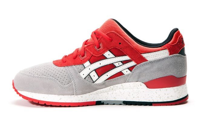 Asics Gel Lyte 3 красные с серым (39-44)