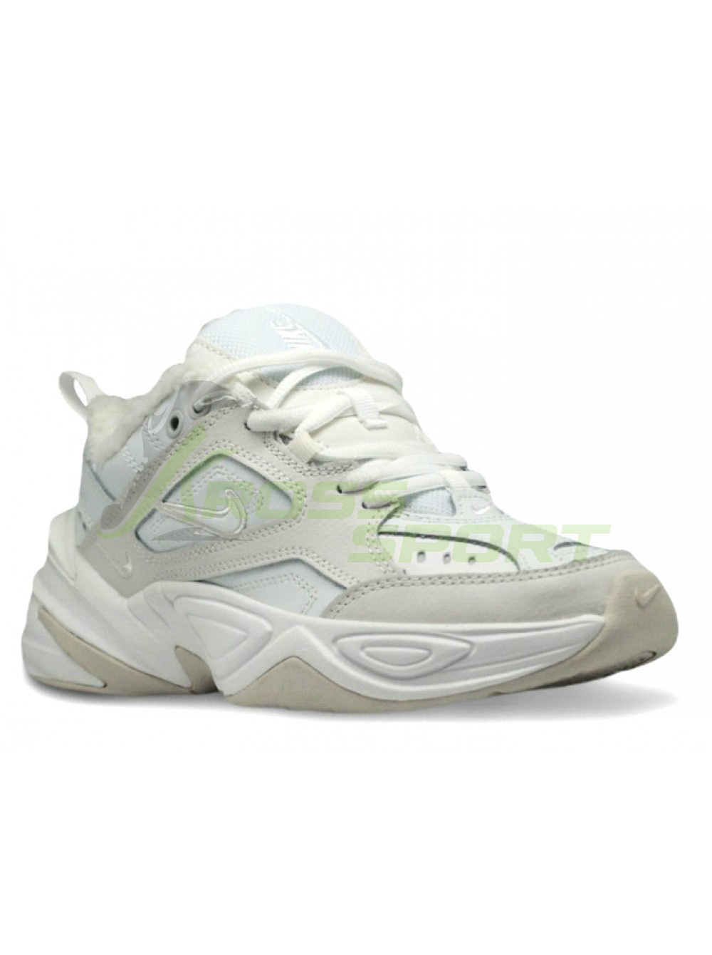  Nike M2k Tekno с мехом White/Beige