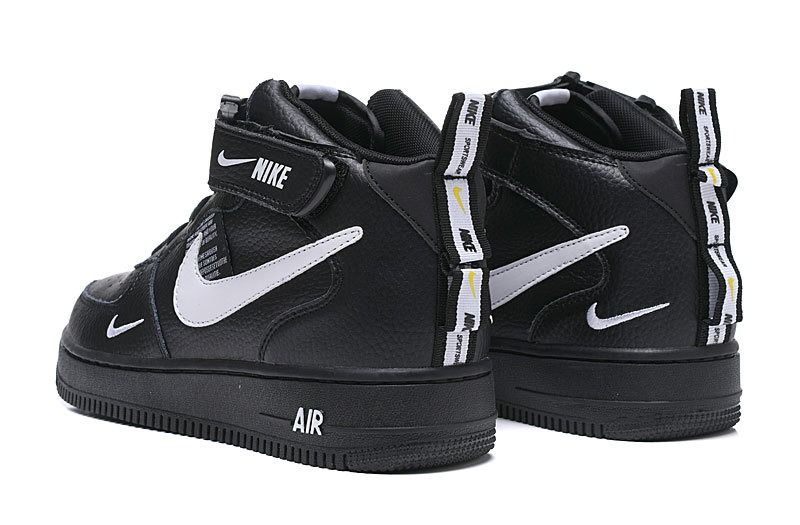  Nike Air Force 1 Mid 07 LV8 Utility Black/White